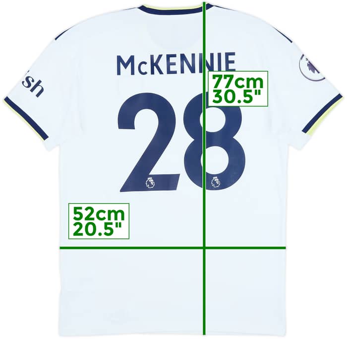 2022-23 Leeds United Home Shirt McKennie #28 - 10/10 - (M)