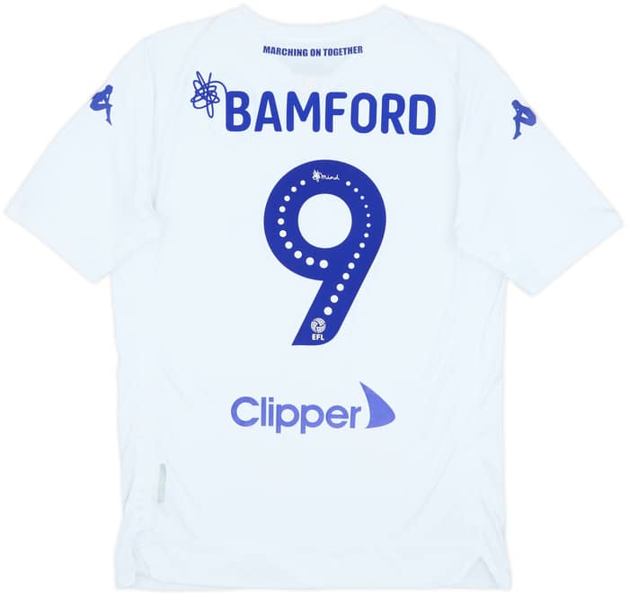 2018-19 Leeds United Home Shirt Bamford #9 - 9/10 - (S)