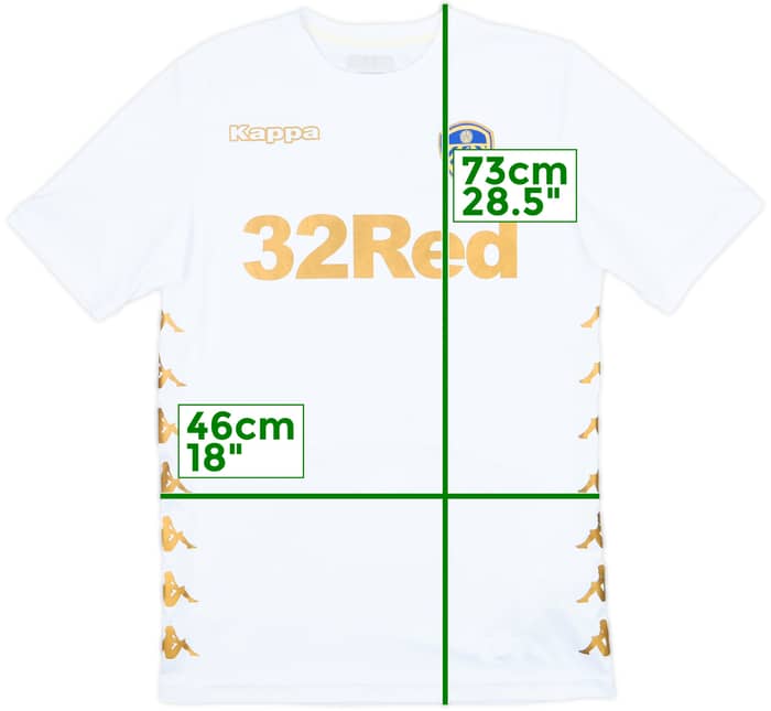 2017-18 Leeds United Home Shirt - 8/10 - (S)