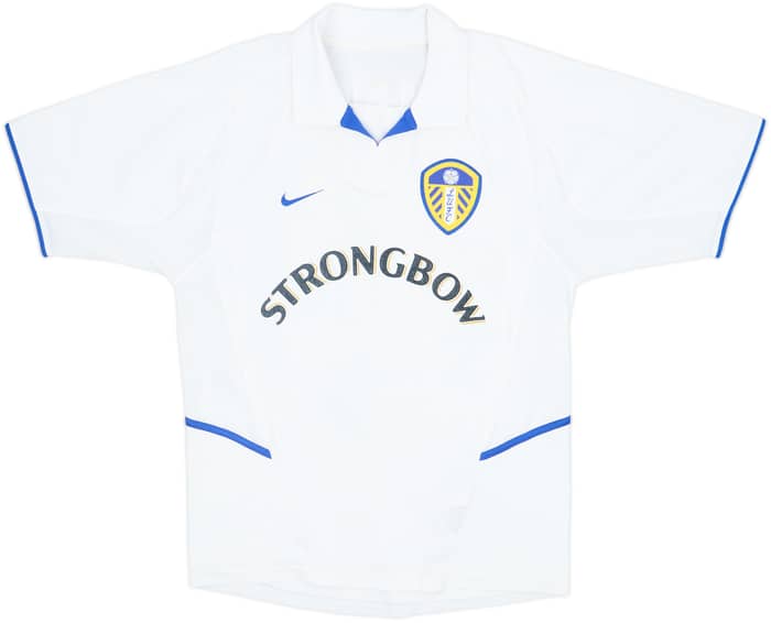 2002-03 Leeds United Home Shirt Milner #38 - 8/10 - (S)