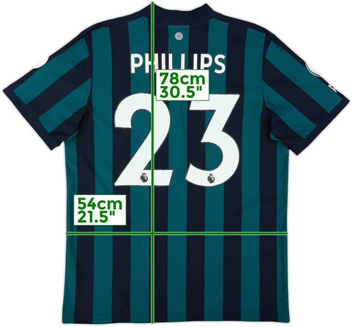 2020-21 Leeds United Away Shirt Phillips #23 - 8/10 - (L)