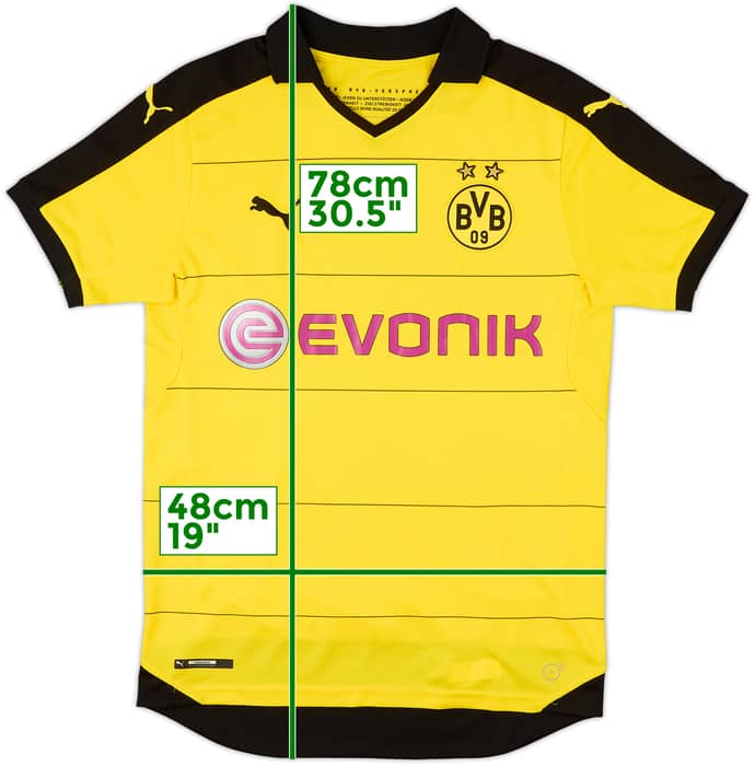 2015-16 Borussia Dortmund Home Shirt - 10/10 - (S)