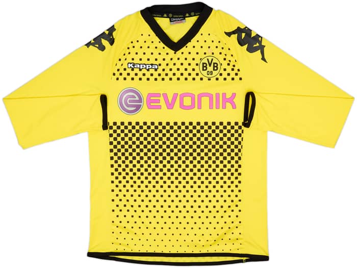 2011-12 Borussia Dortmund Home L/S Shirt - 9/10 - (L)