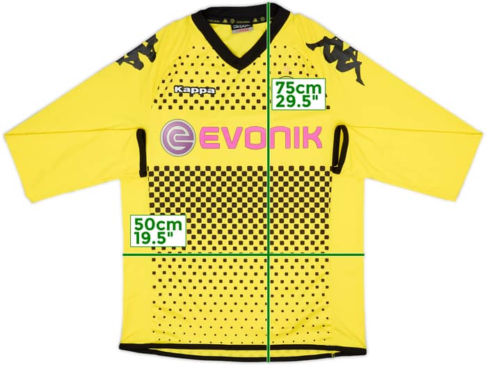 2011-12 Borussia Dortmund Home L/S Shirt - 9/10 - (L)