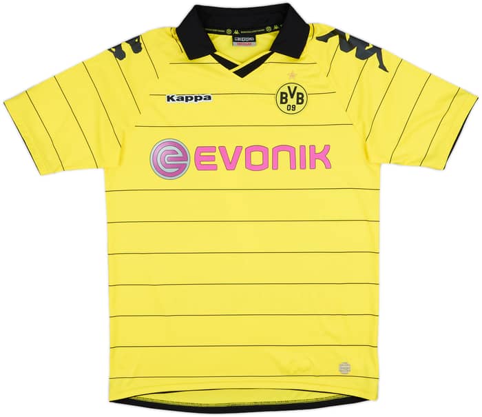 2010-11 Borussia Dortmund Home Shirt Lewandowski #7 - 10/10 - (M)