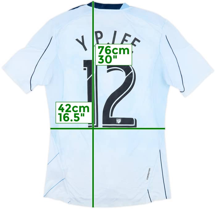 2013 Vancouver Whitecaps Authentic Home Shirt Y.P.Lee #12 - 4/10 - (S)