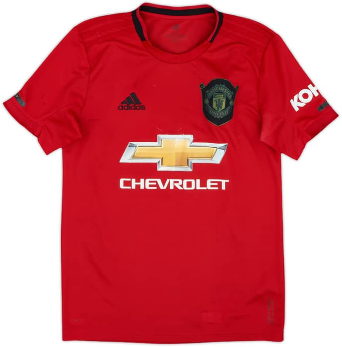 2019-20 Manchester United Home Shirt B.Fernandes #18 - 6/10 - (XS)