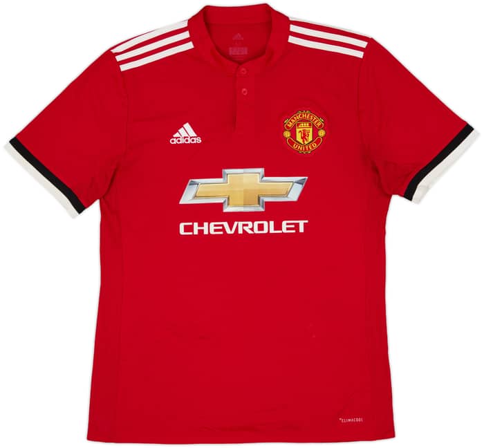 2017-18 Manchester United Home Shirt Ibrahimovic #10 - 7/10 - (M)