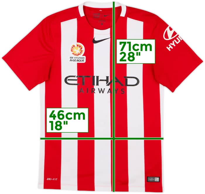 2015-16 Melbourne City Away Shirt - 7/10 - (S)