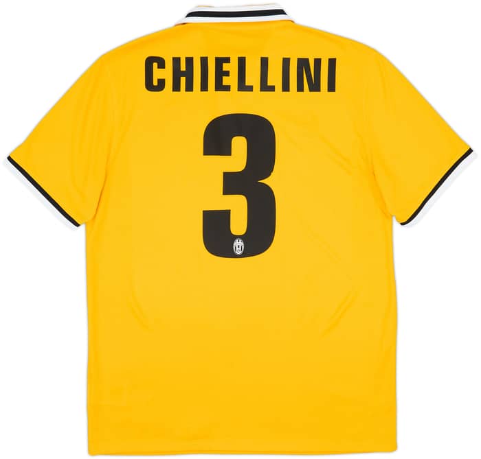 2013-14 Juventus Away Shirt Chiellini #3 - 8/10 - (M)