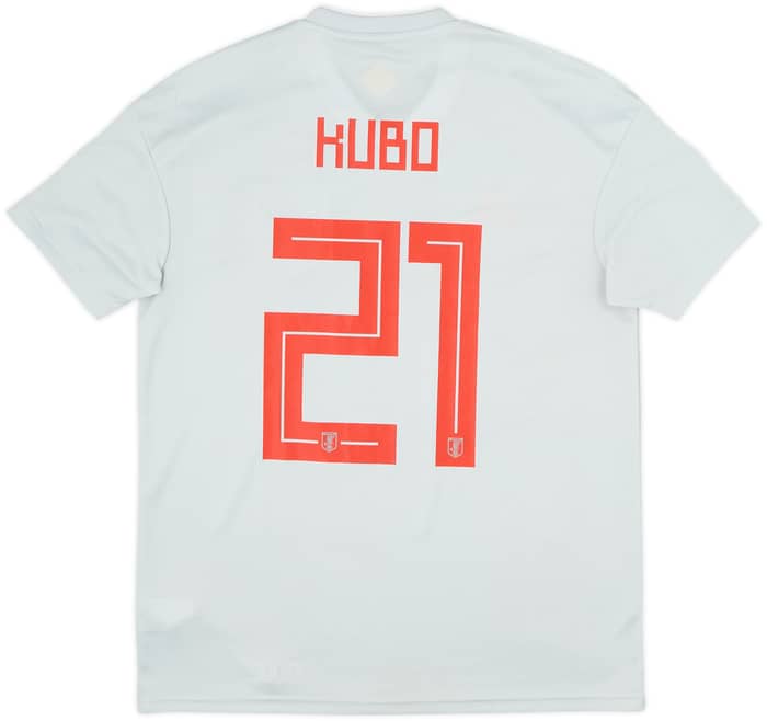 2018-19 Japan Away Shirt Kubo #21 - 9/10 - (S)