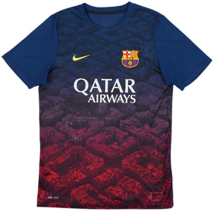 2013-14 Barcelona Nike Training Shirt - 5/10 - (M)