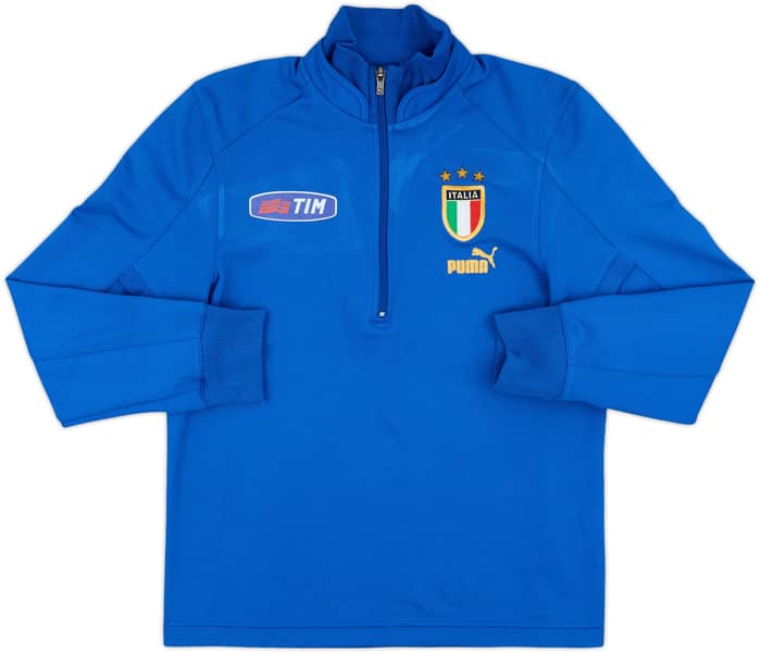2004 Italy Puma 1/2 Zip Drill Top - 9/10 - (S)