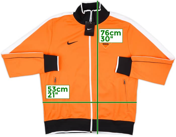 2010-11 Netherlands Nike Track Jacket (L)