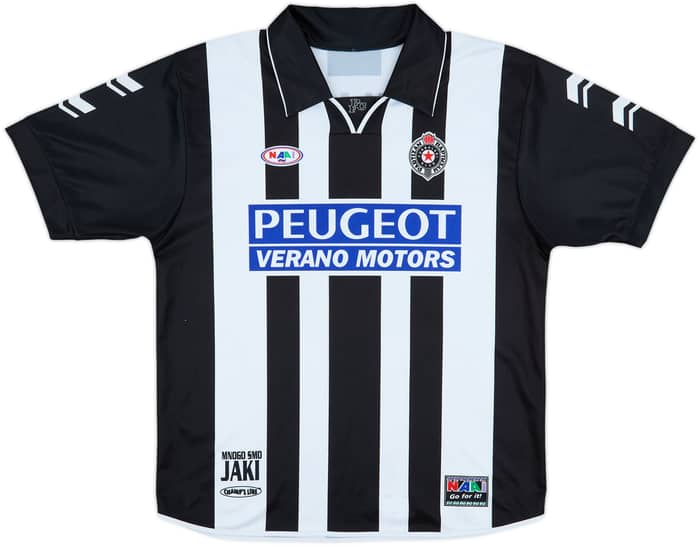 2001-02 FK Partizan Fan Shirt Ivic #18 - 9/10 - (L)