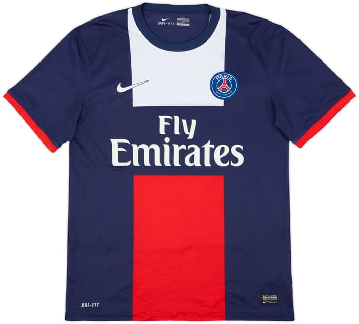 2013-14 Paris Saint-Germain Home Shirt Ibrahimovic #10 - 6/10 - (M)