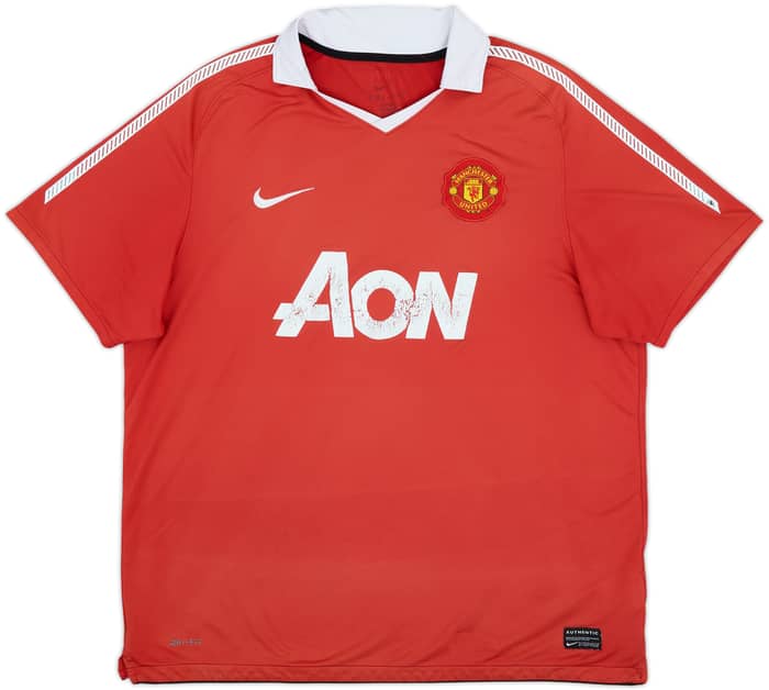 2010-11 Manchester United Home Shirt - 4/10 - (L)