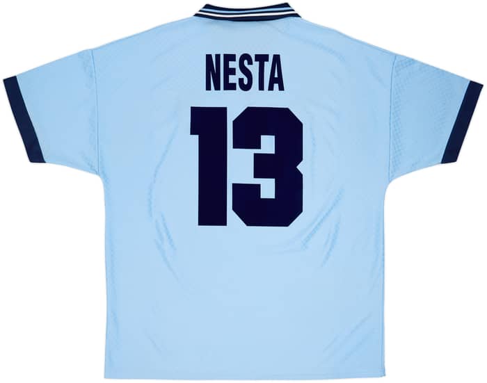 1995-96 Lazio Home Shirt Nesta #13 - 7/10 - (XL)