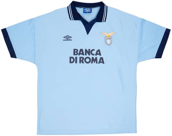 1995-96 Lazio Home Shirt Nesta #13 - 7/10 - (XL)