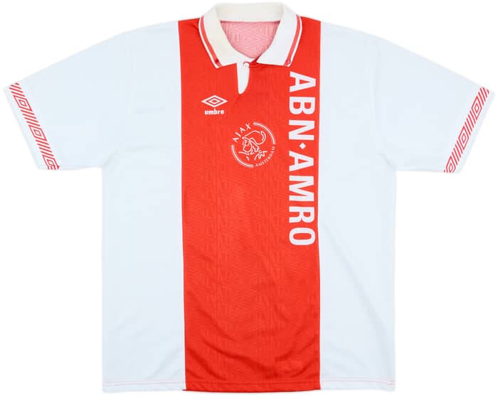 1991-93 Ajax Home Shirt #7 - 8/10 - (L)