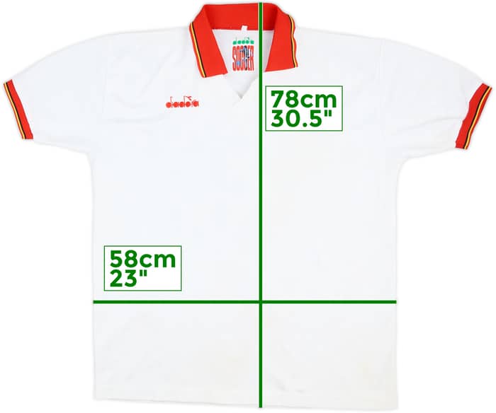 1992-94 Belgium Away Shirt #3 - 4/10 - (L)