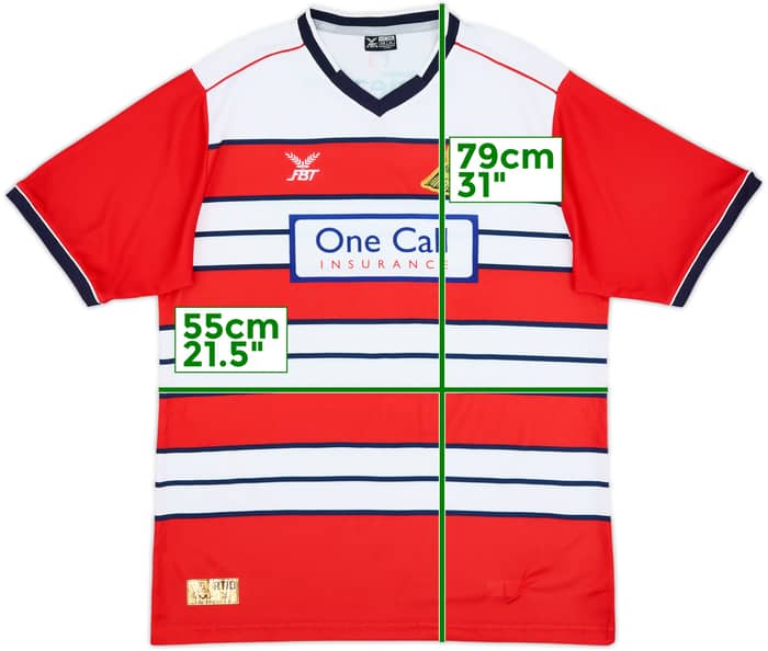 2016-17 Doncaster Home Shirt - 8/10 - (XL)