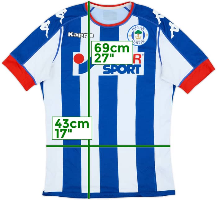 2015-16 Wigan Home Shirt - 7/10 - (S)