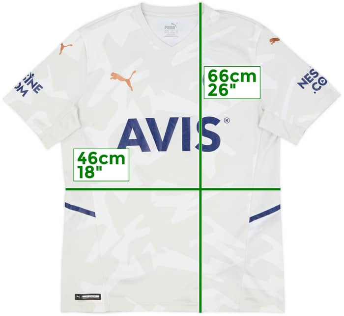 2021-22 Fenerbahce Away Shirt - 5/10 - (XL.Boys)