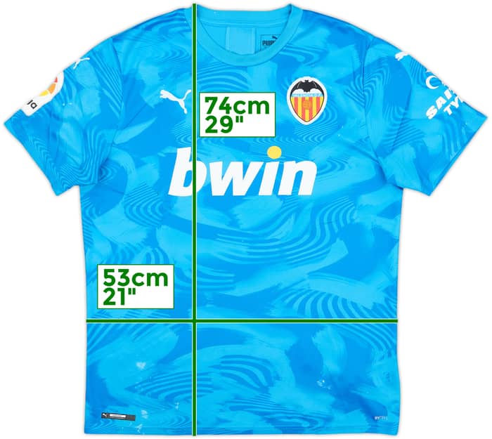 2019-20 Valencia Third Shirt - 5/10 - (L)