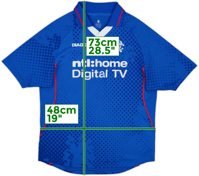 2002-03 Rangers Home Shirt - 7/10 - (S)