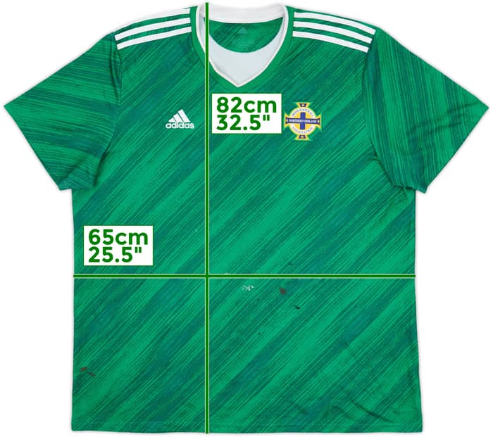 2020-22 Northern Ireland Home Shirt - 4/10 - (XXL)