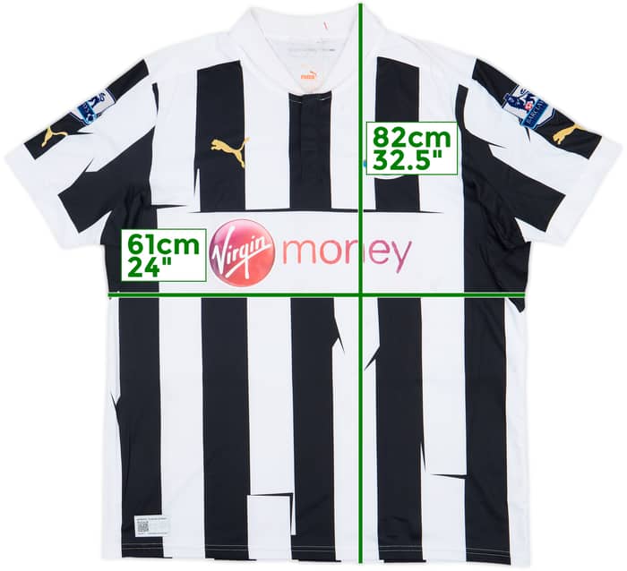 2012-13 Newcastle Home Shirt - 5/10 - (XL)