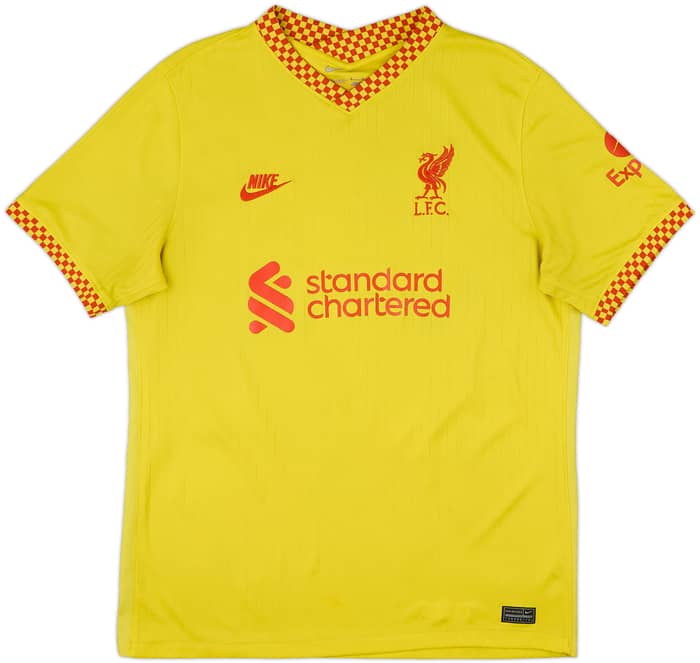2021-22 Liverpool Third Shirt Virgil #4 - 6/10 - (L)