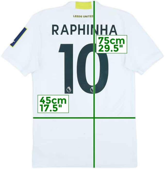 2021-22 Leeds United Home Shirt Raphinha #10 - 5/10 - (S)