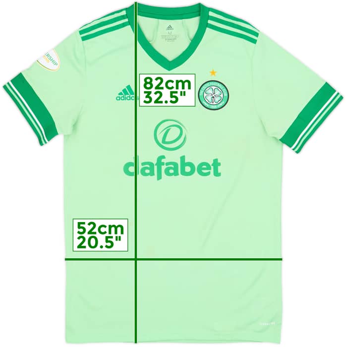 2020-21 Celtic Away Shirt - 6/10 - (M)