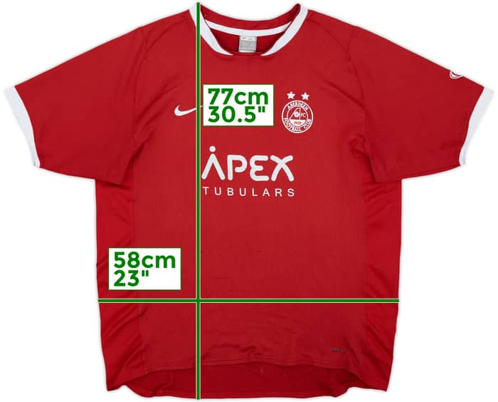 2007-08 Aberdeen Home Shirt - 5/10 - (XL)