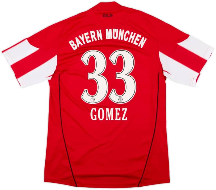 2010-11 Bayern Munich Home Shirt Gomez #33 - 6/10 - (M)