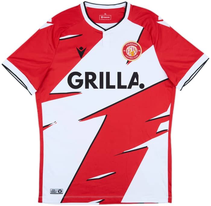 2023-24 Stevenage Home Shirt - 8/10 - (XL)