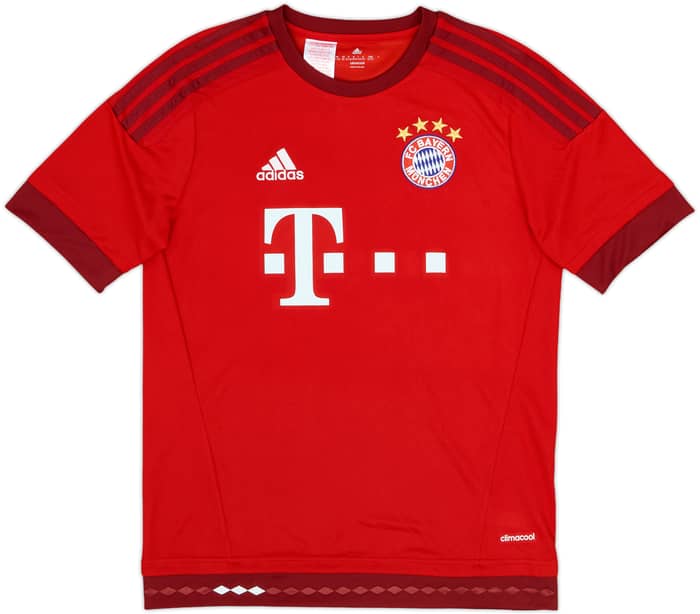 2015-16 Bayern Munich Home Shirt Ribery #7 - 8/10 - (XL.Boys)