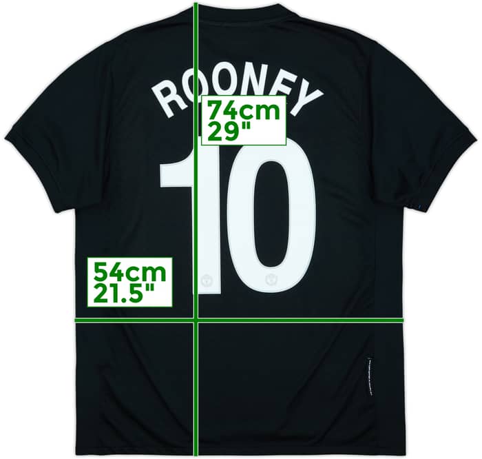 2009-10 Manchester United Away Shirt Rooney #10 - 5/10 - (M)