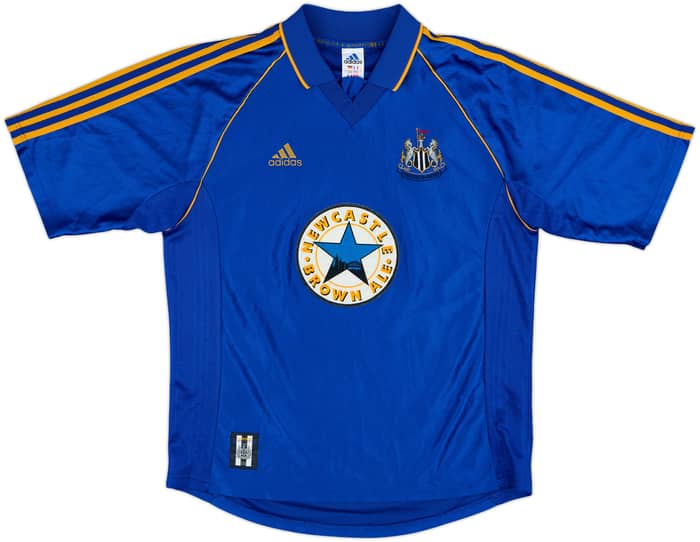 1998-99 Newcastle Away Shirt Shearer #9 - 8/10 - (L)
