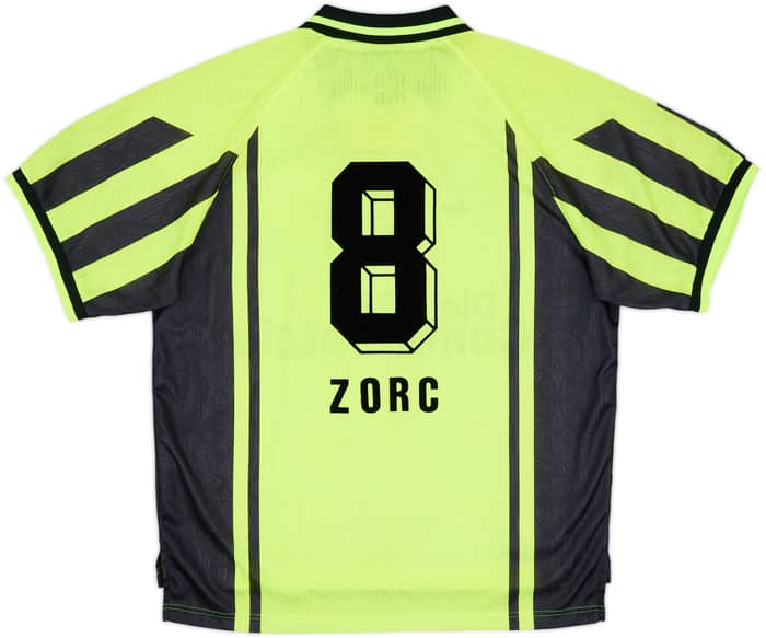 1996-97 Borussia Dortmund Home Shirt Zorc #8 - 9/10 - (XL)