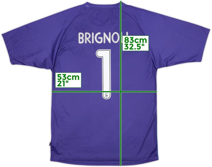 2018-19 Palermo S/S GK Shirt Brignoli #1 - 8/10 - (XL)