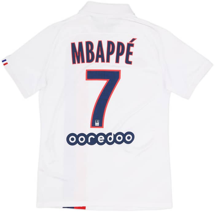 2019-20 Paris Saint-Germain Camiseta Tercera Auténtica Mbappe #7 - 8/10 - (S)