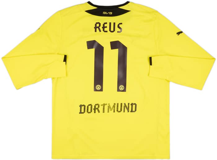 2013-14 Borussia Dortmund Home L/S Shirt Reus #11 - 6/10 - (XL)