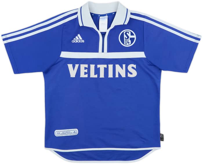 2000-01 Schalke Home Shirt Moller #7 - 6/10 - (Y)