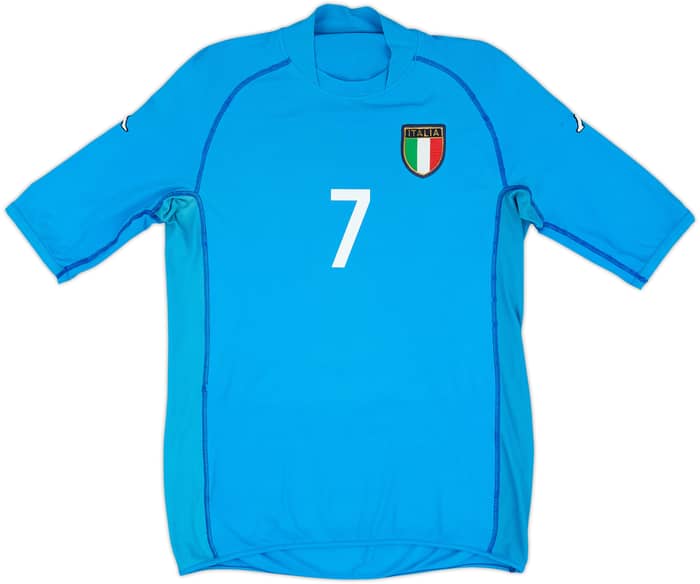 2002 Italy Home Shirt Del Piero #7 - 6/10 - (XL)