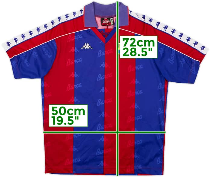 1992-95 Barcelona Home Shirt - 8/10 - (M)