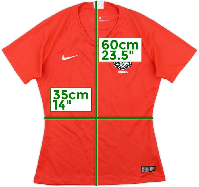 2018-20 South Korea Home Shirt - 8/10 - (Women's S)
