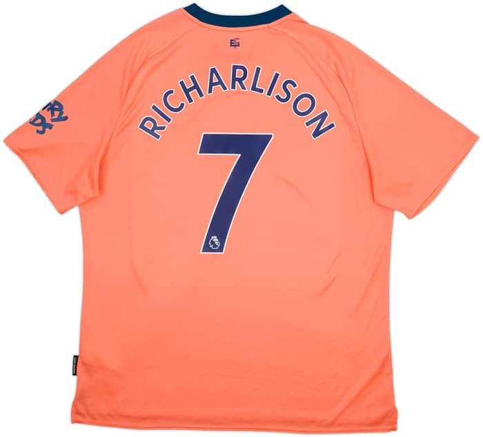 2019-20 Everton Away Shirt Richarlison #7 - 9/10 - (XXL)
